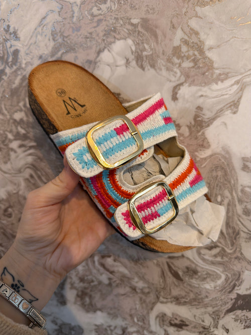 MAE BEACH SUMMER SLIDERS
