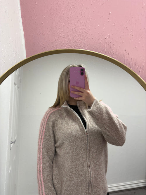 PENELOPE STRIPE KNITTED JACKET
