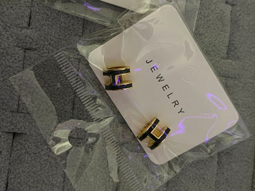 HERMES HUGGIE EARRINGS