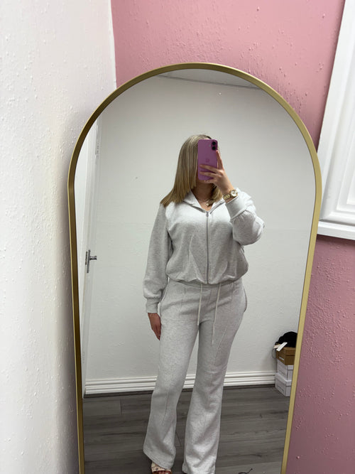 RHEA BUBBLE HEM FLARE SET