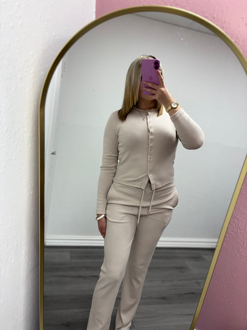MOLLY BUTTON UP SET