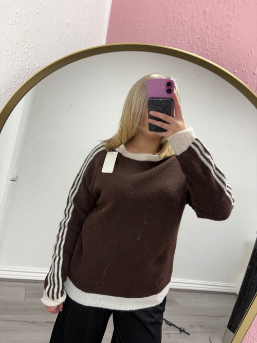 RAE STRIPE KNITTED JUMPER
