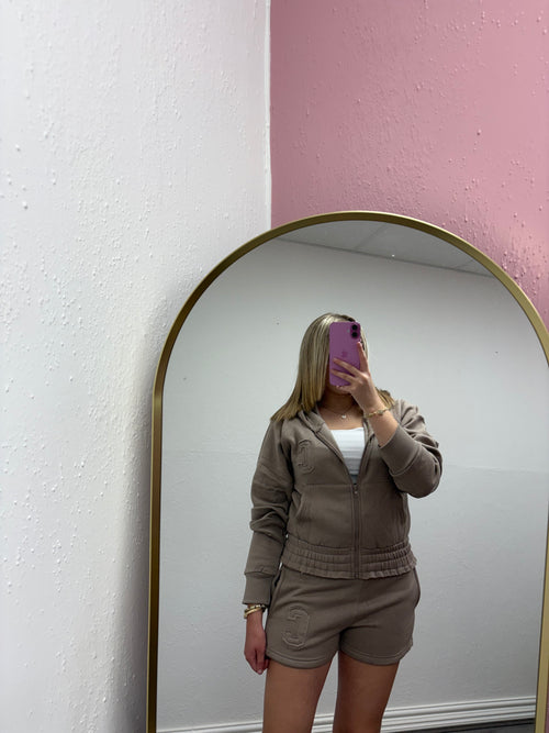 ELENI C RUCHED TRACKSUIT