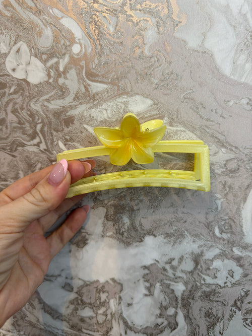 FLORAL FLOWER HAIR CLIP