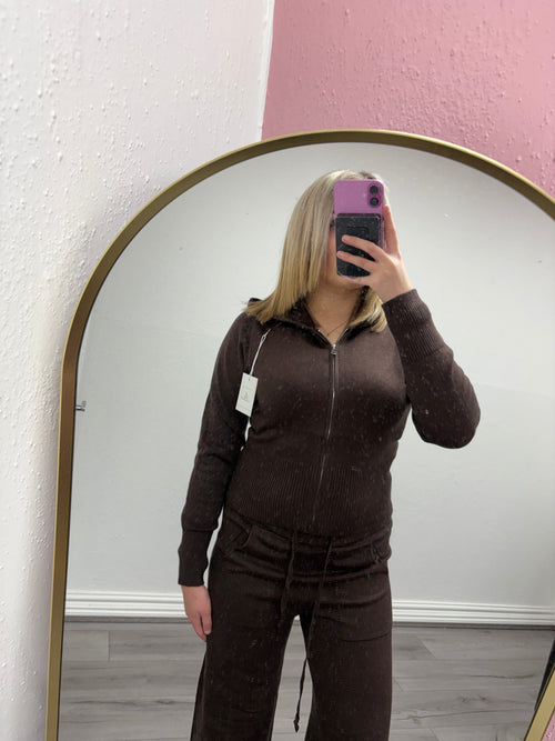 PHOENIX KNITTED TROUSER SET