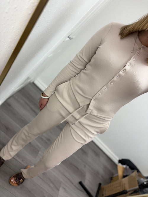 MOLLY BUTTON UP SET