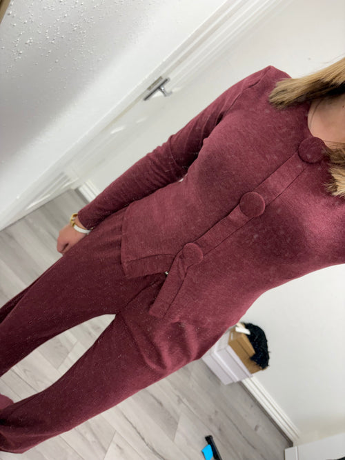 MIMI BUTTON UP SET
