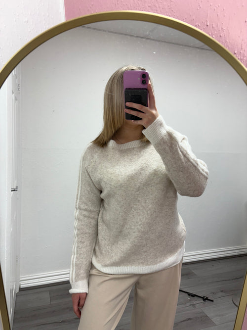RAE STRIPE KNITTED JUMPER