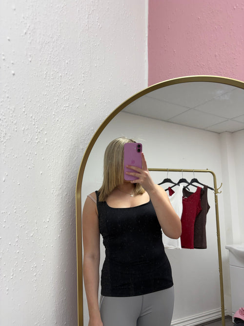 HARPER SQAURE NECK TOP