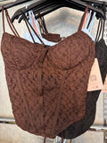 FAITH LACE CORSET TOP