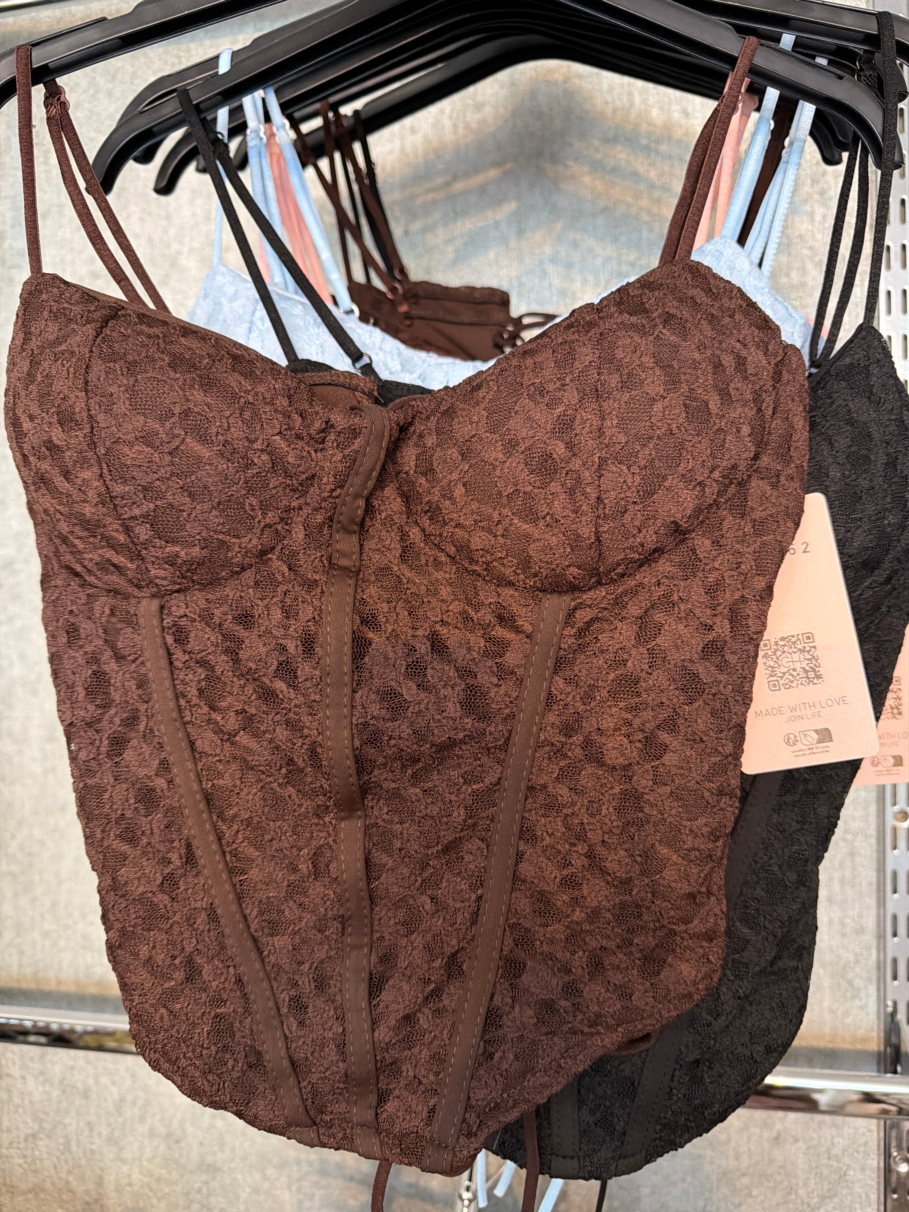 FAITH LACE CORSET TOP