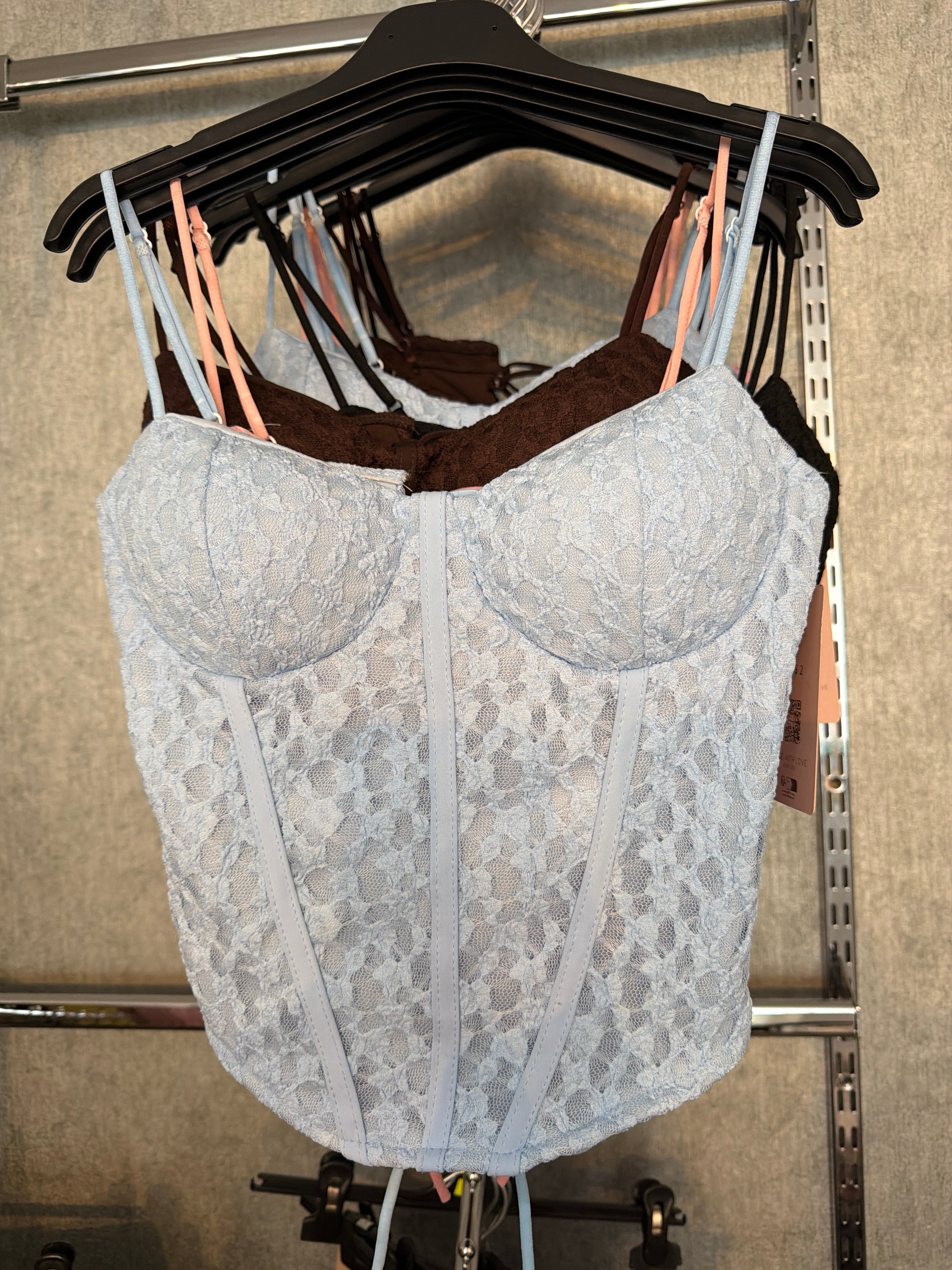 FAITH LACE CORSET TOP