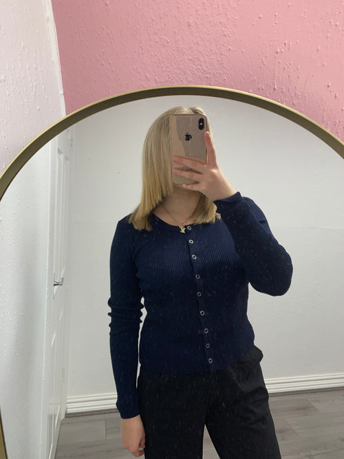NYLA BUTTON UP TOP