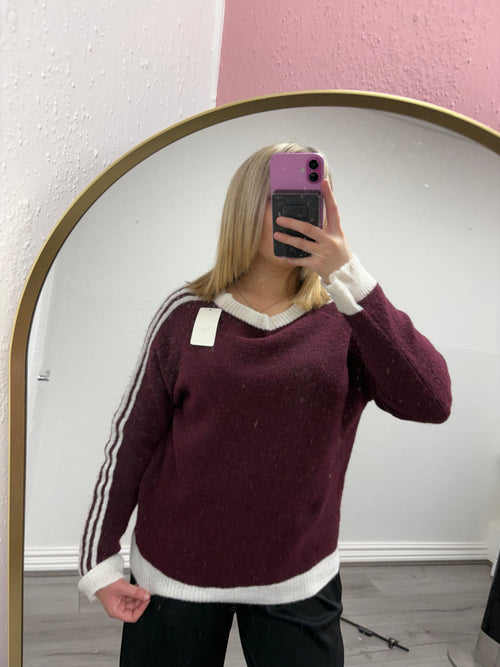 RAE STRIPE KNITTED JUMPER