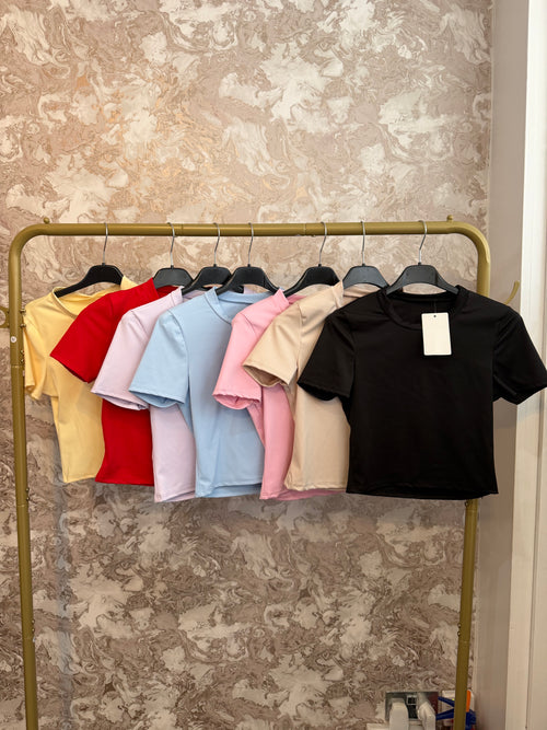 POPPY BASIC CROP TOP