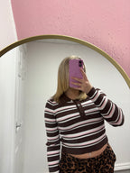 HAZEL STRIPE KNITTED TOP
