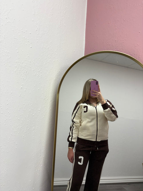CHLOE CONTRAST TRACKSUIT