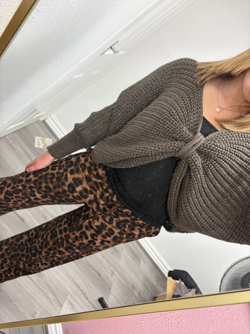 KENNEDY KNITTED BOW JUMPER