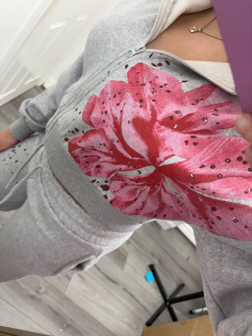 ALMA FLORAL TRACKSUIT