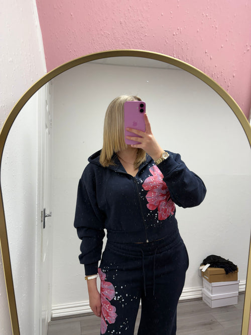 ALMA FLORAL TRACKSUIT