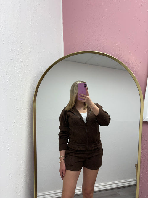 ELENI C RUCHED TRACKSUIT