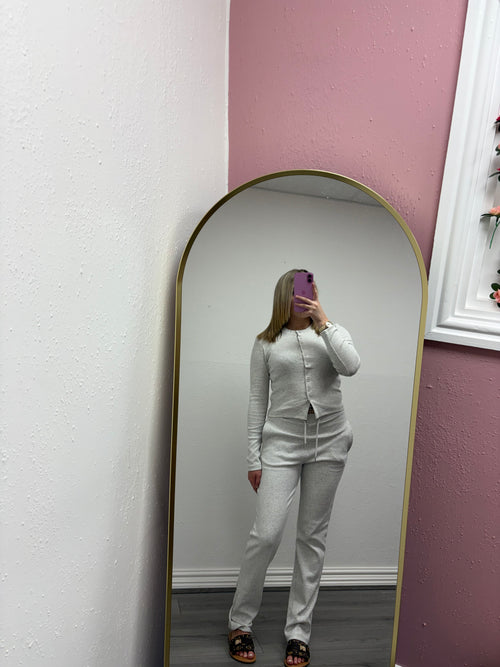 MOLLY BUTTON UP SET