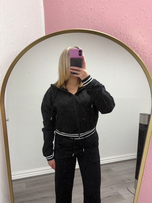 WREN STRIPE FLARE TRACKSUIT