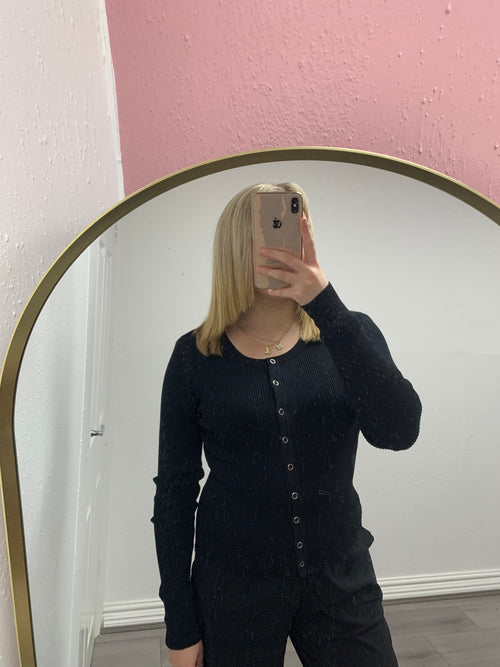 NYLA BUTTON UP TOP