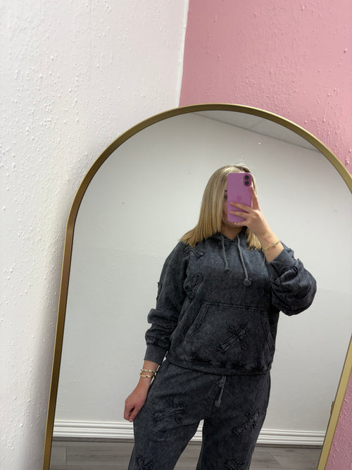 LYLA ACID WASH CROSS TRACKSUIT