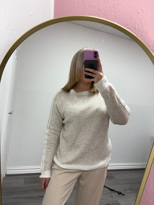 RAE STRIPE KNITTED JUMPER
