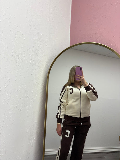 CHLOE CONTRAST TRACKSUIT