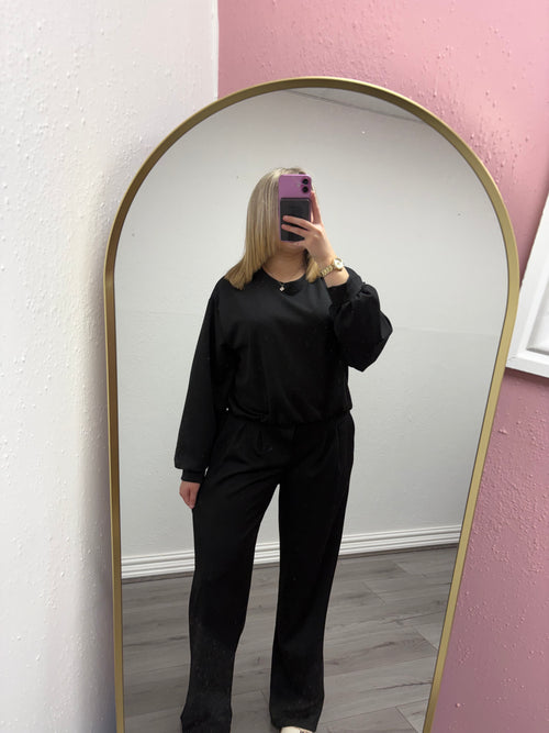 PALMA BUBBLE HEM FLARE SET