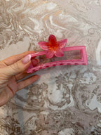 FLORAL FLOWER HAIR CLIP