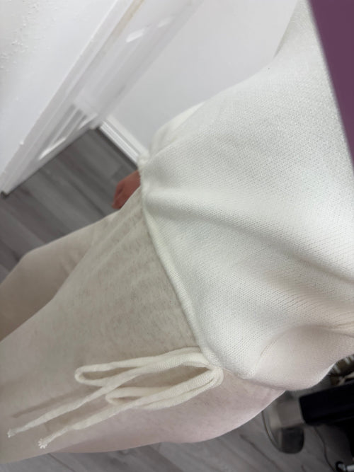 HARLOW RUCHED KNITTED JUMPER
