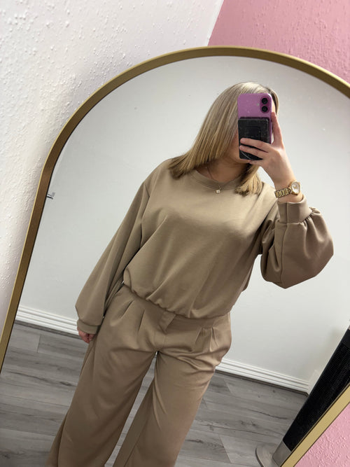 PALMA BUBBLE HEM FLARE SET