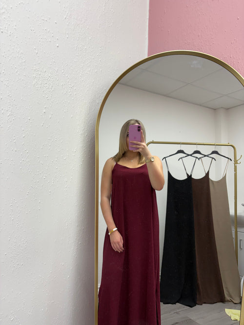 LYLA FLOATY V BACK DRESS