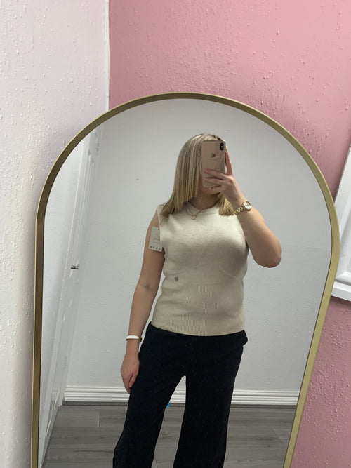 INDIE RUCHED SHOULDER TOP