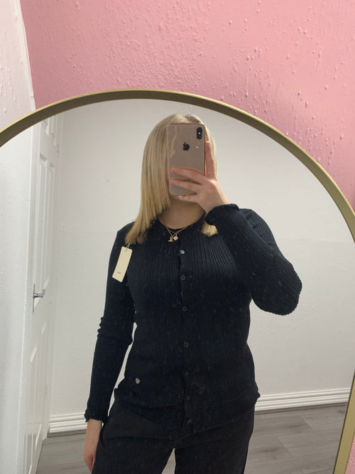 WREN BUTTON UP KNITTED TOP