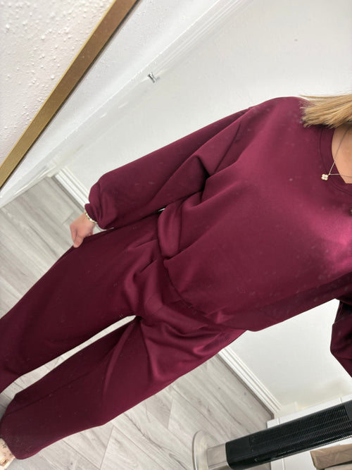 PALMA BUBBLE HEM FLARE SET