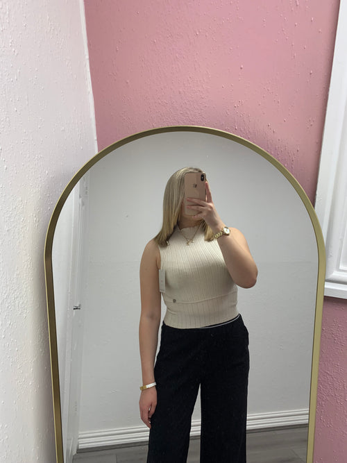 NICO KNITTED HIGH NECK TOP