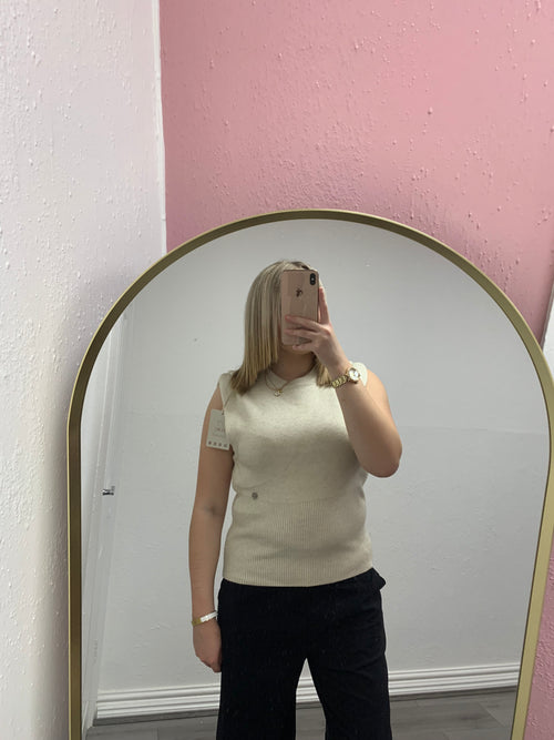 INDIE RUCHED SHOULDER TOP