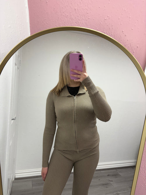 LYDIA DOUBLE ZIP UP SET