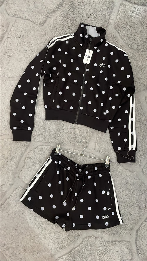 AMELIA POLKA DOT SHORT SET
