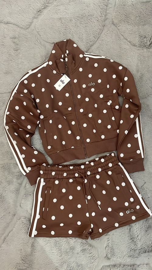AMELIA POLKA DOT SHORT SET