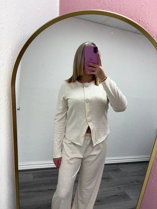 MIMI BUTTON UP SET