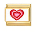 LOVE HEART ITALIAN CHARM