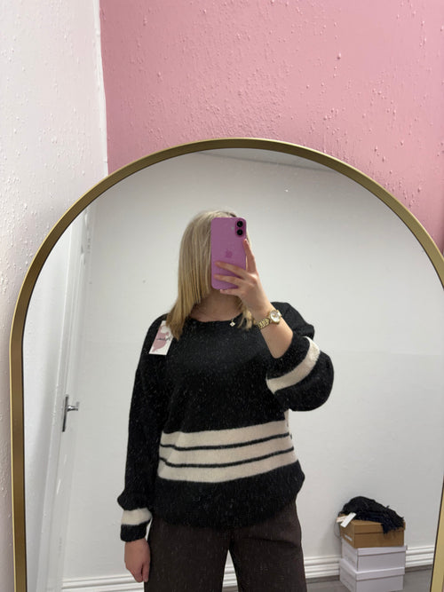 DENISE STRIPE KNITTED JUMPER