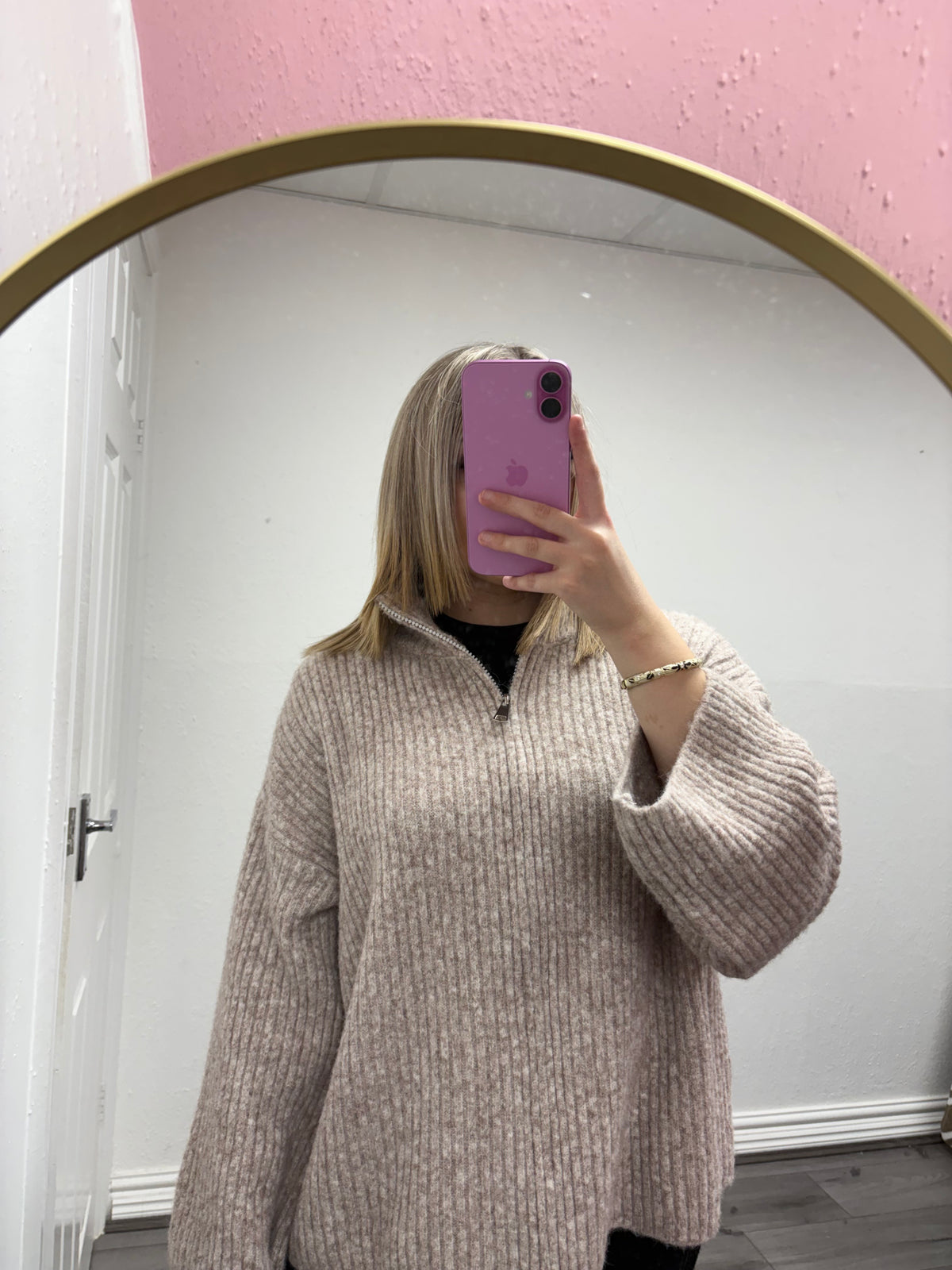 Eva Zip Up Knit Jacket