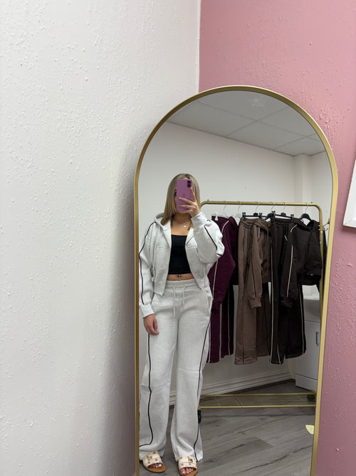 OLIVIE STRIPE TRACKSUIT