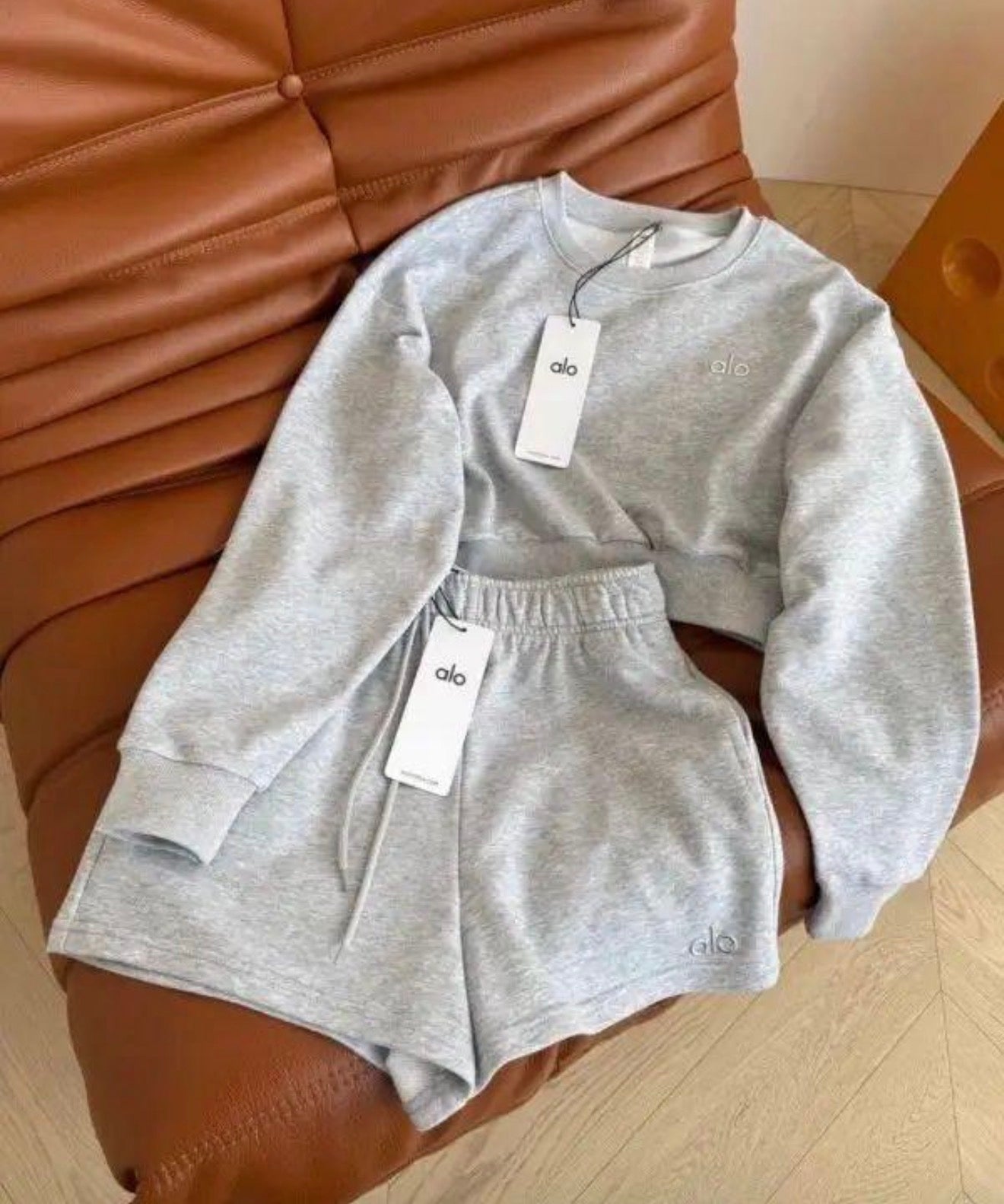 PRE ORDER GREY ALO SET